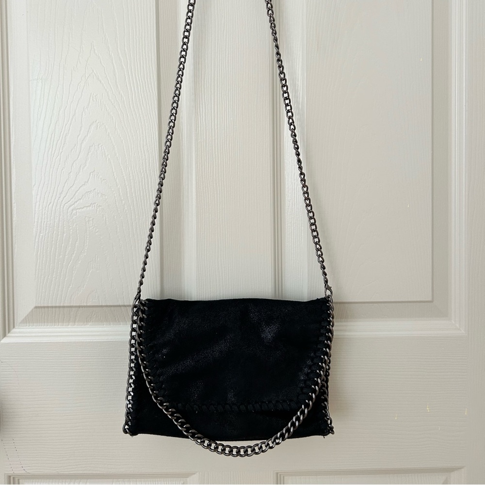 Amazon fashion black crossbody chain bag